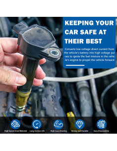 Bobinas de Encendido KOONDHEEND para Toyota y Lexus 4PCS 2