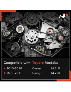 Kit de transmisión correa serpentina A-Premium Toyota Camry 2010-2011 2