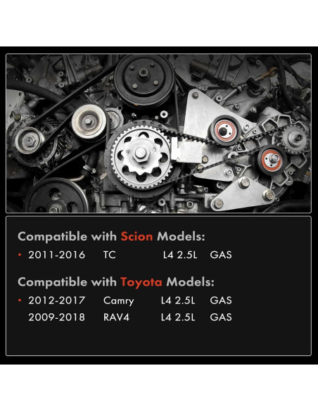 Kit de transmisión correa serpentina A-Premium Toyota RAV4 Camry
