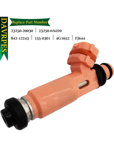 Inyector de Combustible DAVRPES 23250-20030 12 Agujeros
