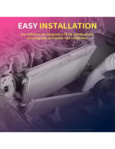 Radiador Readair para Toyota Camry 2002-2006 L4 2.4L