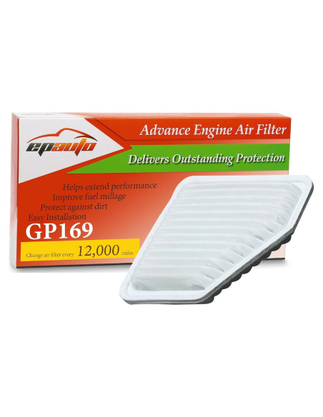Filtro de Aire EPAuto GP169 para Toyota y Lexus 2005-2016