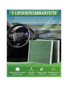 Filtro de Aire de Cabina Cartist CF10285 para Toyota 2