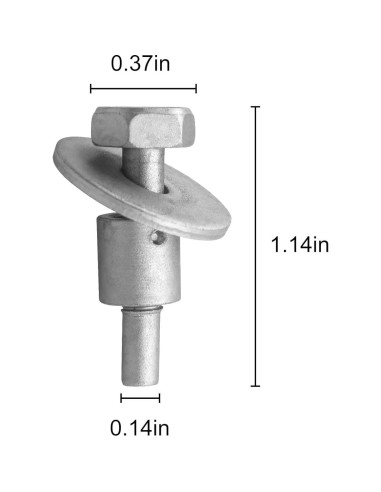 Tornillos de Caja de Filtro de Aire Toyota Aulpq 2 Pcs