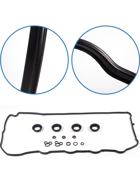 Junta de Tapa de Válvula HIHIAV VS50825R para Toyota 2.5L