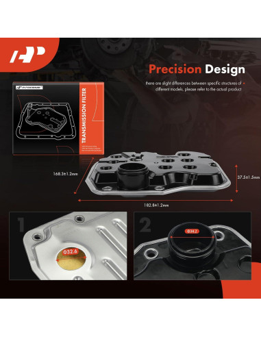 Filtro de aceite transmisión automática A-Premium para Toyota