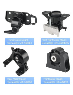 Kit de Montaje de Motor y Transmisión JDMON para Toyota RAV4 2.4L 2006-2008 2