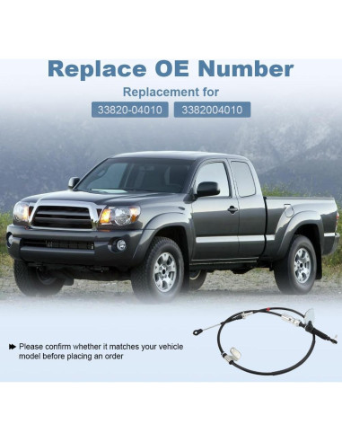 Cable de Control de Cambio Automático WMPHE para Toyota Tacoma 2005-2015