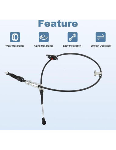 Cable de Control de Cambio Automático WMPHE para Toyota Tacoma 2005-2015