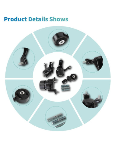 Kit Montaje Motor Transmisión FIWARY Toyota Camry 2.4L 2007-2011