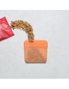 Bolsa de Sándwich Reutilizable Simple Modern 18oz Silicona Arcoíris 2