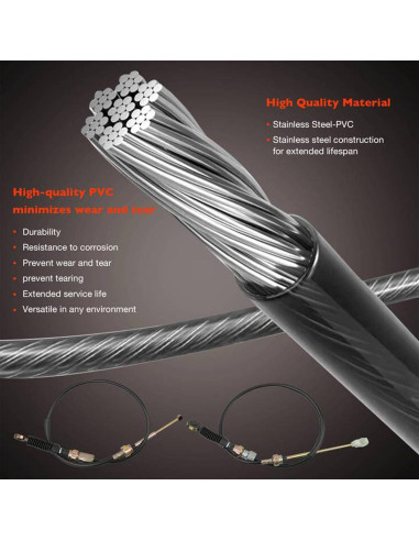 Cable de Control de Cambio Manual ATRACYPART para Toyota RAV4 1996-2000