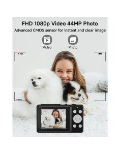 Cámara Digital Compacta SMARTKLIK DC228 44MP FHD 1080P Niños 2