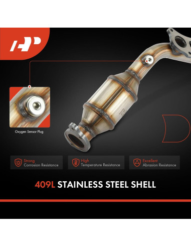 Kit Convertidor Catalítico A-Premium Toyota 4.0L 2 Piezas