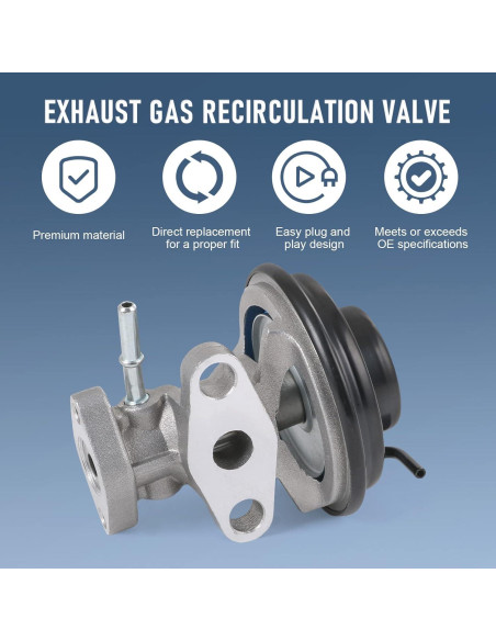 Válvula EGR Toyota Camry 2.2L 1997-2001 + Junta