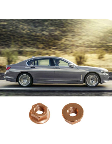 20 Tuercas de Colector de Escape M10 Cobre Auto-Bloqueantes