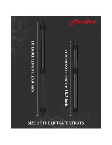 Actuador de Portón Trasero Marsflex para Toyota Highlander 2014-2019