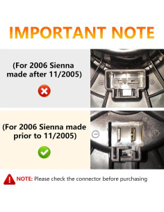 Motor de Soplador HVAC TadaMark para Toyota y Lexus 2