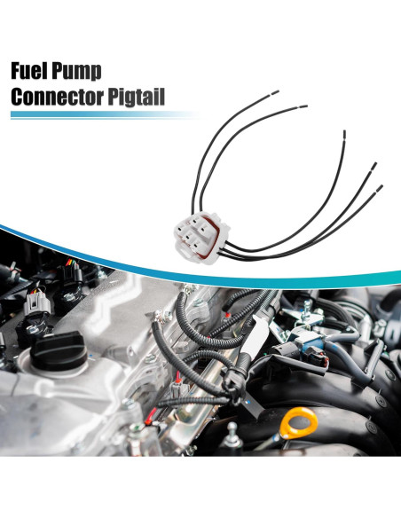 Conector de Bomba de Combustible Pigtail uxcell 5 Pines