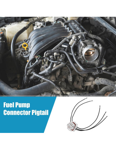 Conector de Bomba de Combustible Pigtail uxcell 5 Pines