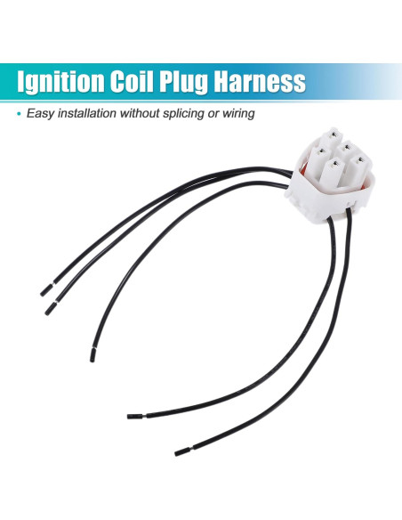 Conector de Bomba de Combustible Pigtail uxcell 5 Pines