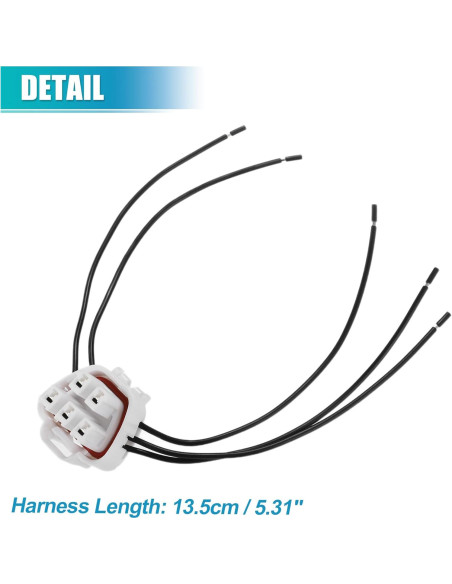 Conector de Bomba de Combustible Pigtail uxcell 5 Pines