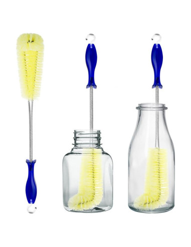 Cepillo Limpiador de Botellas FRMARCH 45 cm Flexible Nylon