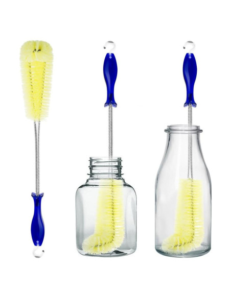 Cepillo Limpiador de Botellas FRMARCH 45 cm Flexible Nylon