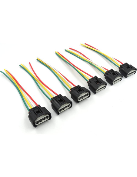 Conector hembra bobina encendido HiSport 6Pcs 90980-11885