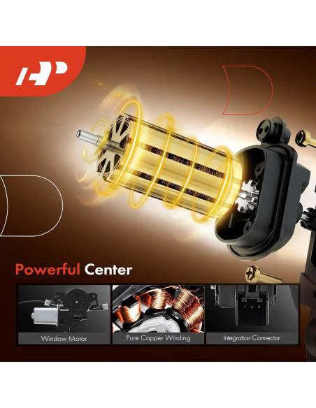 Regulador de Ventana Eléctrico A-Premium Toyota Yaris 2016-2020