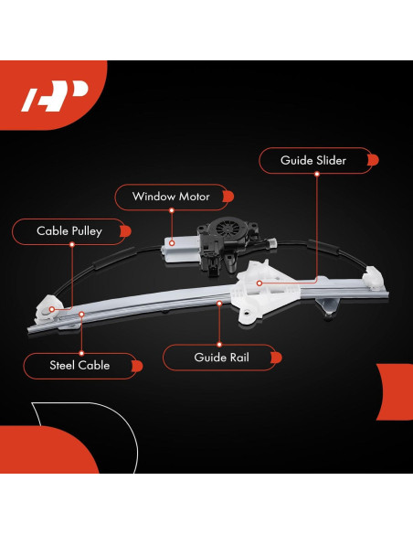 Regulador de Ventana Eléctrico A-Premium Toyota Yaris 2016-2020