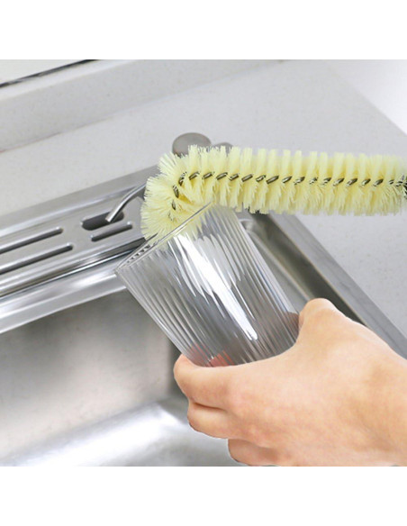 Cepillo Limpiador de Botellas FRMARCH 45 cm Flexible Nylon