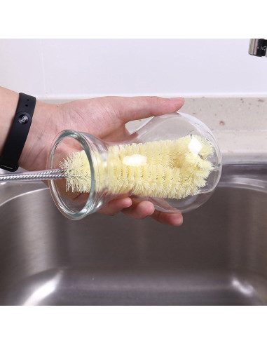 Cepillo Limpiador de Botellas FRMARCH 45 cm Flexible Nylon