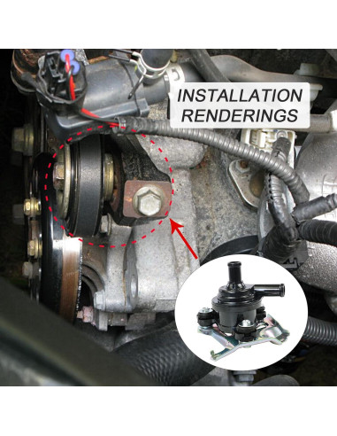 Bomba de Agua Inversor Enfriamiento DICMIC Toyota Prius 2004-2009