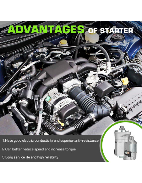 Starter Reemplazo TadaMark 1.4KW para Toyota 6FGCU15-30