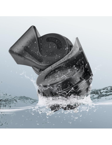 Kit de bocina de caracol eléctrica SEINECA 12V 130dB