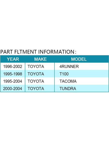 Clutch Ventilador IRONTEK 1.74kg para Toyota Tacoma 95-04