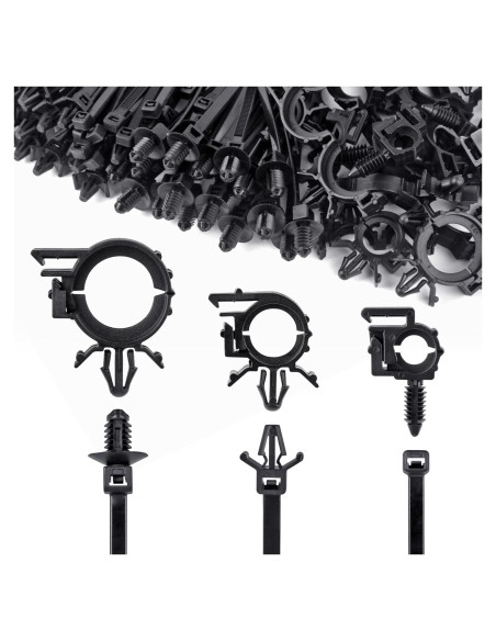 150 Bridas de Cable Nylon UNIGT para Autos y Camiones