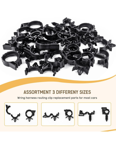 150 Bridas de Cable Nylon UNIGT para Autos y Camiones