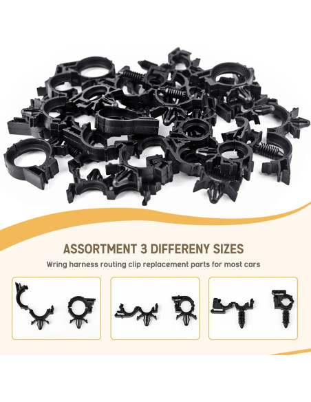 150 Bridas de Cable Nylon UNIGT para Autos y Camiones