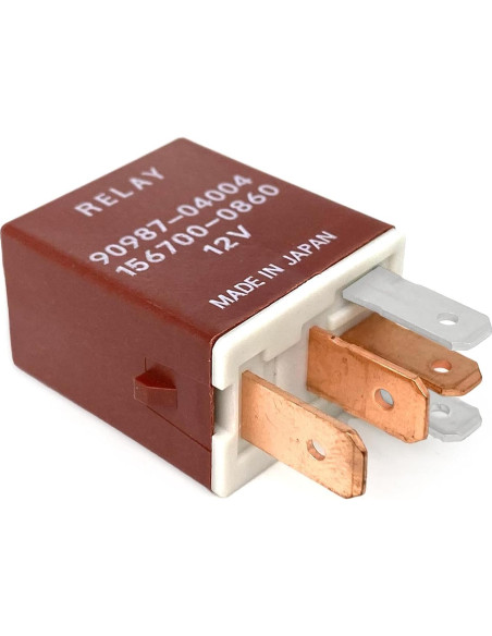 Paquete de 3 Relés Automotrices Sonzrod 40A 12VDC 5 Pines