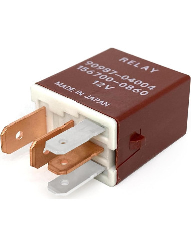 Paquete de 3 Relés Automotrices Sonzrod 40A 12VDC 5 Pines