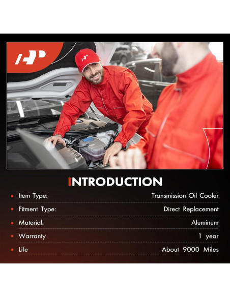 Enfriador de Aceite de Transmisión A-Premium Toyota Camry 2012-2016