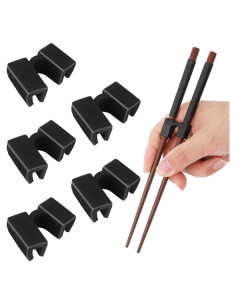 5 Ayudantes Reutilizables de Palillos Abeillo para Principiantes