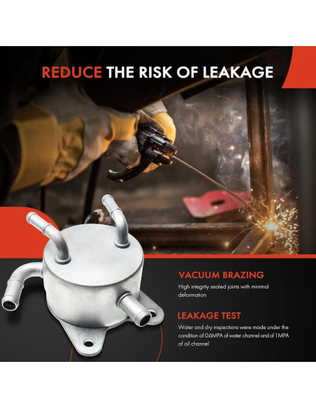 Enfriador de Aceite de Transmisión A-Premium Toyota Camry 2012-2016