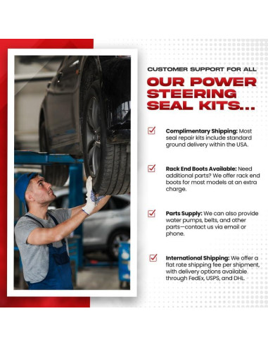 Kit de Sello de Dirección Eléctrica Toyota RAV4 2006-2012