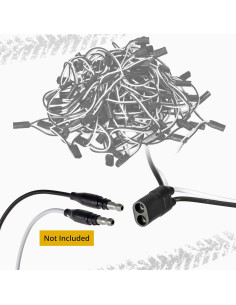 Cableado Doble Conector Hembra Partsam 150 Enchufes 22,56 m 2