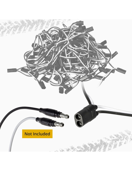 Cableado Doble Conector Hembra Partsam 150 Enchufes 22,56 m