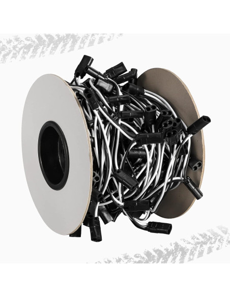 Cableado Doble Conector Hembra Partsam 150 Enchufes 22,56 m