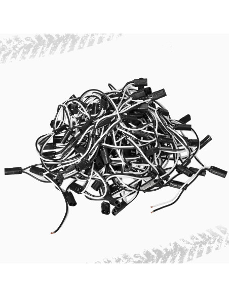 Cableado Doble Conector Hembra Partsam 150 Enchufes 22,56 m